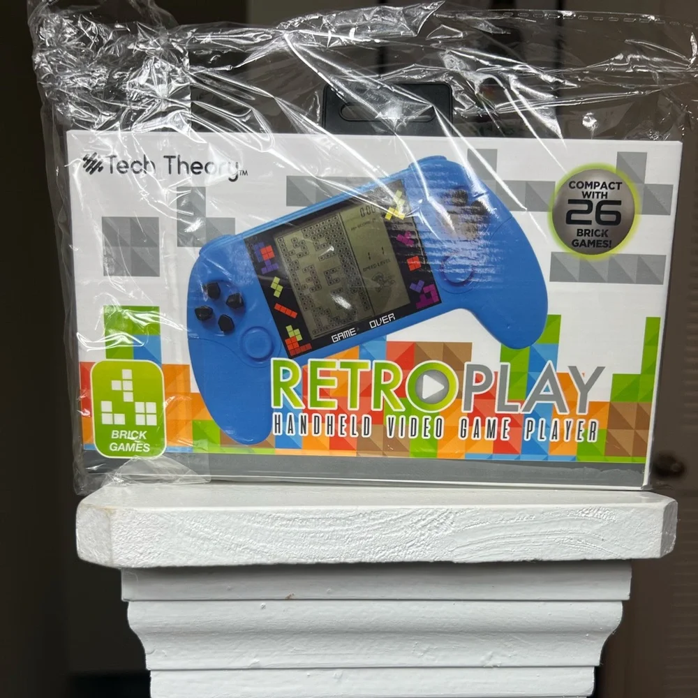 Retro Play Handheld Video Game Player 26 Brick Games Tech Theory Retro Tetris